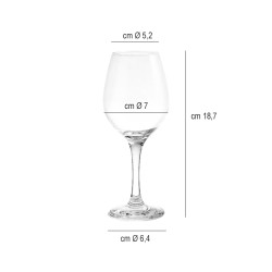 Calice vetro amber cl 29,5 Pasabahce  in Bicchieri