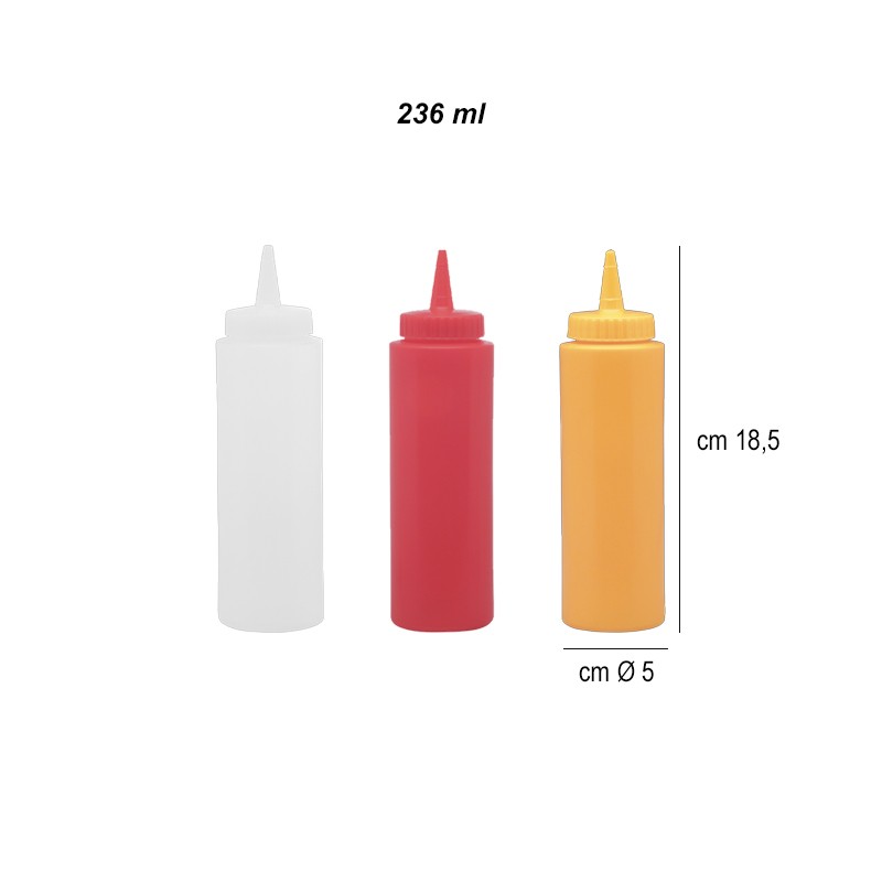 Dispenser plastica salse Piazza Effepi  in Accessori per cucina