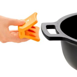 Casseruola antiaderente alta con coperchio cm. 28 Efficient Pintinox  in Casseruole