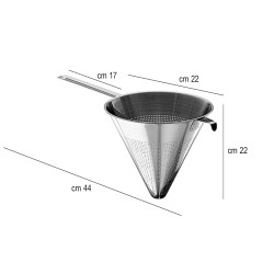Colino cinese chinois cm 22 Pintinox  in Accessori per cucina