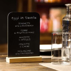 Lavagnetta da tavolo cm. 15 x 20 Dag Style  in Tavola