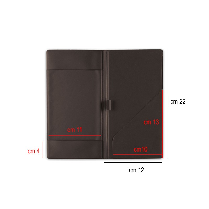 Porta conto marrone Dag Style  in Tavola