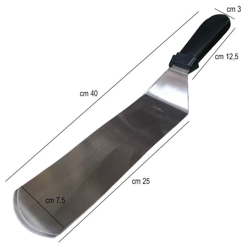 Spatola hamburger cm 40 Pintinox  in Spatole da cucina