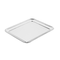 Vassoio in acciaio cm. 45 x 37 | Vassoi e taglieri | Rausa srl
