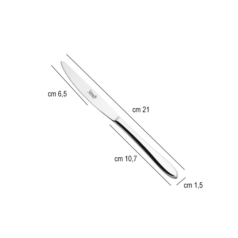 Coltello frutta acciaio inox galileo salvinelli Salvinelli posate  in Linee