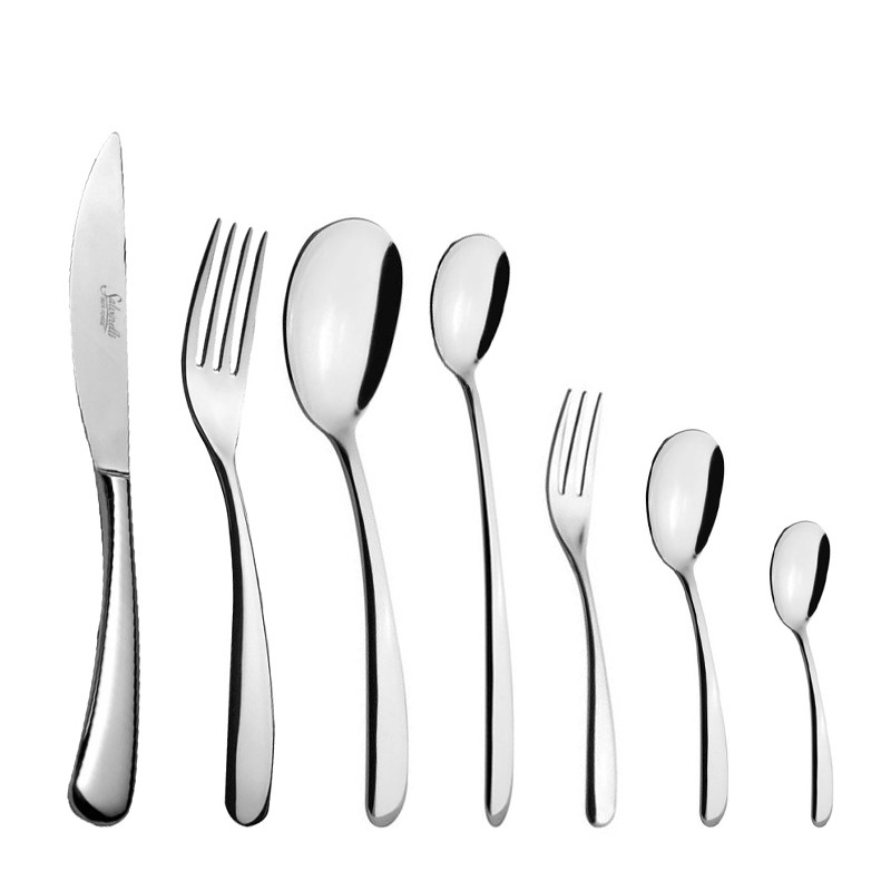 Cucchiaino bibita acciaio inox forever salvinelli Salvinelli posate  in Linee