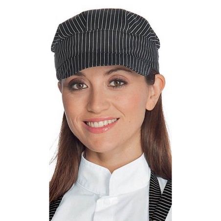 Cappello sala nero con righe | Abbigliamento accessori | Rausa srl