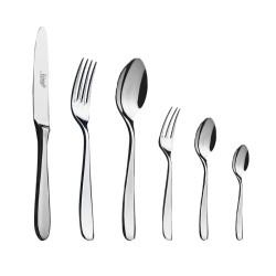 Forchettina dolce acciaio inox grand hotel salvinelli Salvinelli posate  in Linee