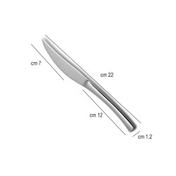 Coltello bistecca acciaio madrid comas Comas  in Coltello bistecca