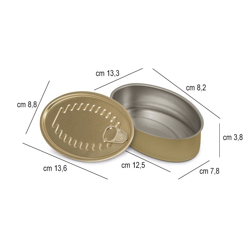 Scatoletta ovale con coperchio cm 13 x 8   in Porcellane
