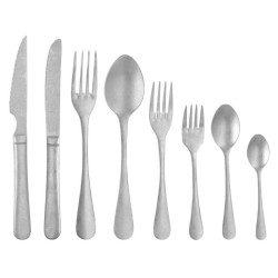 Forchettina dolce acciaio vintage retro   in Linee