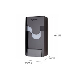 Dispenser dosatore sapone liquido nero   in Dispenser bagno