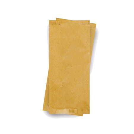 Porta posate e tovagliolo carta paglia | Monouso | Rausa srl