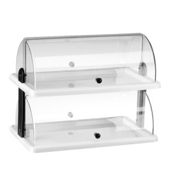 Vetrinetta brioches doppia | Porta brioches da bar | Rausa Srl