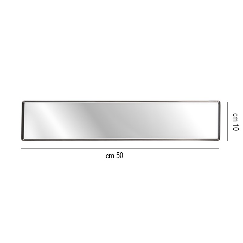 Vassoio acciaio per dolci pasticceria cm 50x10 Abert  in Buffet