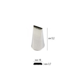 Bocchetta sac a poche delizia mm 18   in Sac a poche professionale