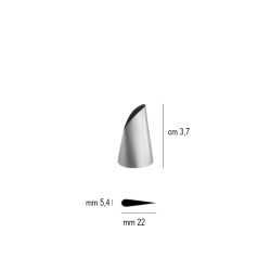 Bocchetta sac a poche petalo grande   in Sac a poche professionale