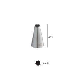 Bocchetta sac a poche stella francese mm 10   in Sac a poche professionale