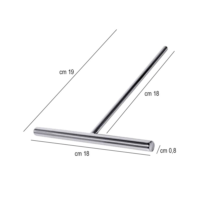 Spatola acciaio per pastella crepes   in Spatole da cucina