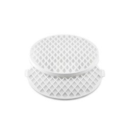 Stampo per crostata in polistirene bianco | Tortiere | Rausa srl