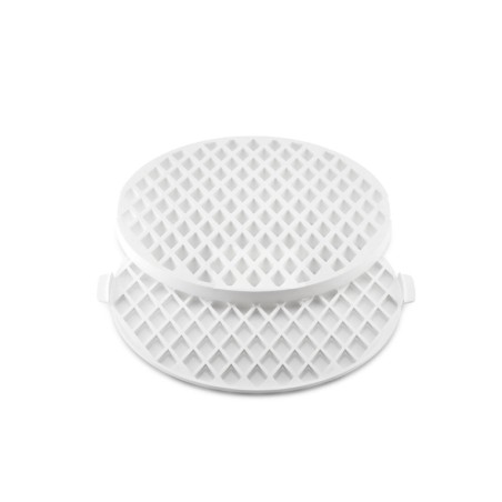 Stampo per crostata in polistirene bianco | Tortiere | Rausa srl