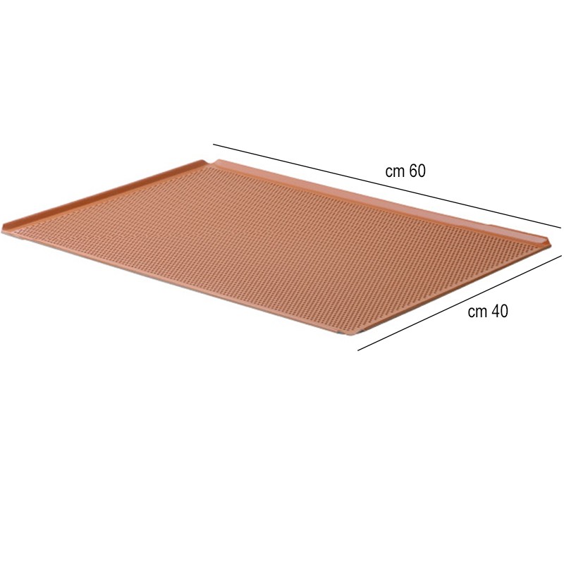 Teglia microforata antiaderente silicone cm 60x40 Rausa srl  in Teglie rettangolari