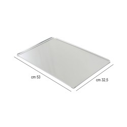 Teglia alluminio cm 53x32 gastronorm 1/1   in Teglie rettangolari
