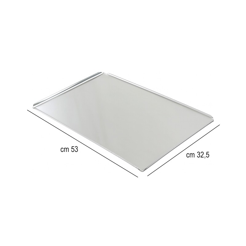 Teglia alluminio cm 53x32 gastronorm 1/1   in Teglie rettangolari