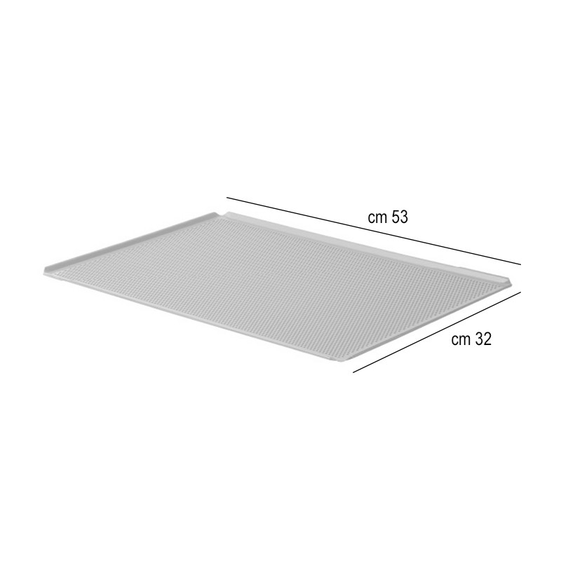 Teglia microforata cm 53x32 gastronorm 1/1 Rausa srl  in Teglie rettangolari