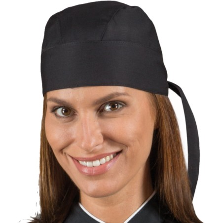 Bandana da cuoco nera | Abbigliamento accessori | Rausa srl