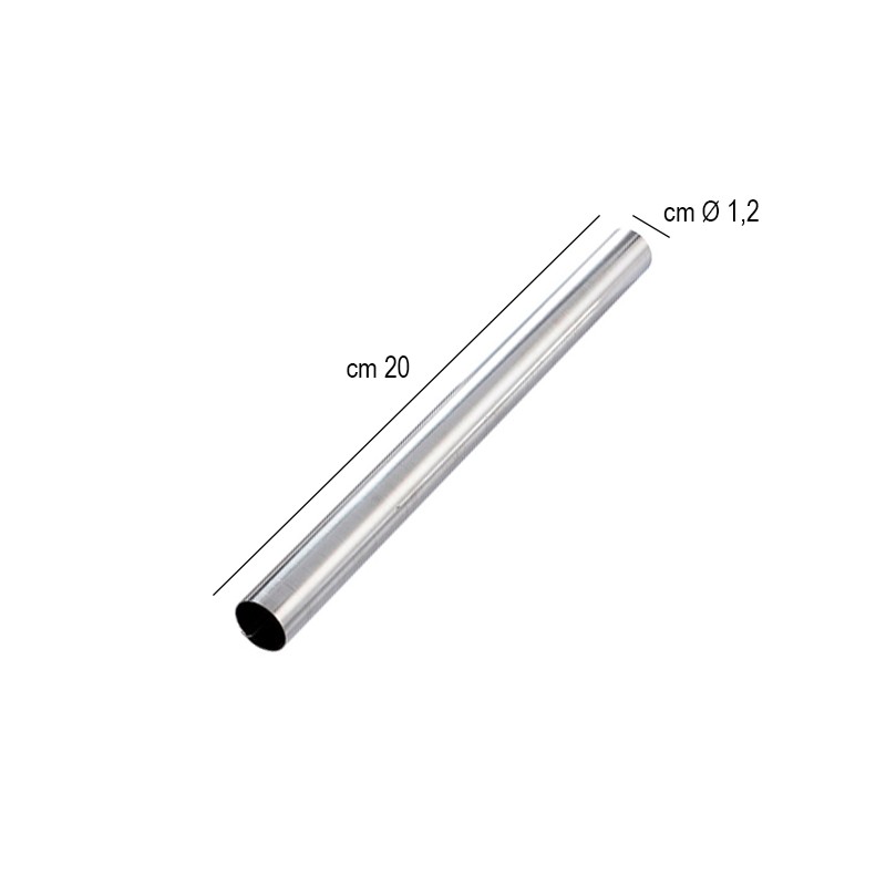 Stampo cannolo cm 20x1,2 Martellato srl  in Stampi per dolci