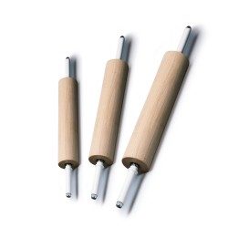Mattarello in legno girevole | Accessori per cucina | Rausa srl