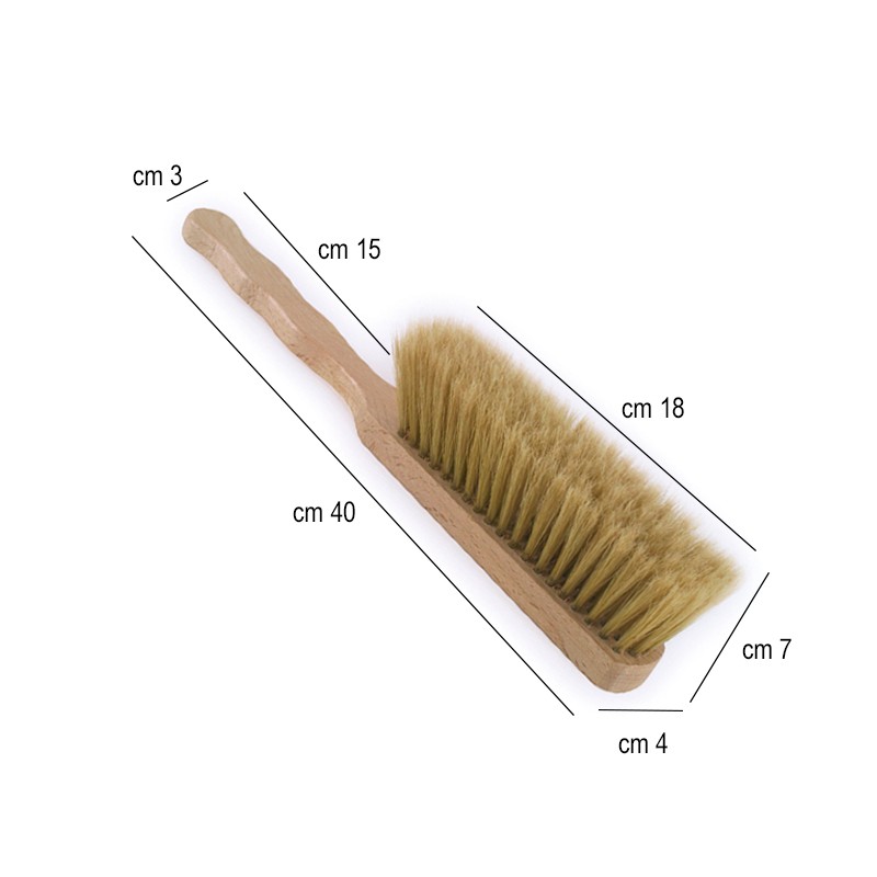 Spazzolone legno setole naturali Martellato srl  in Spatole da cucina