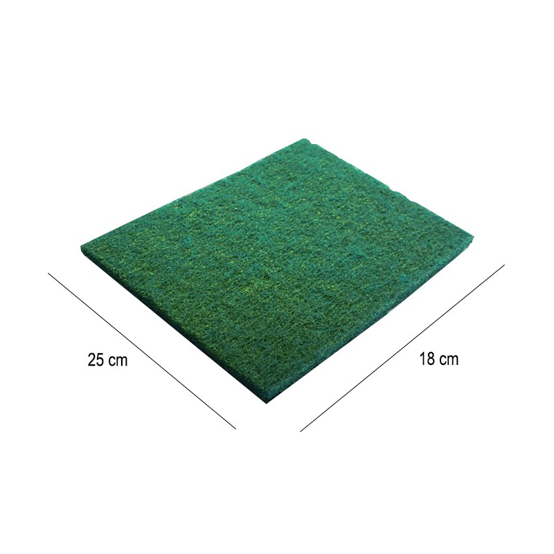 Fibra abrasiva cm. 15 x 22   in Attrezzature per pulizie