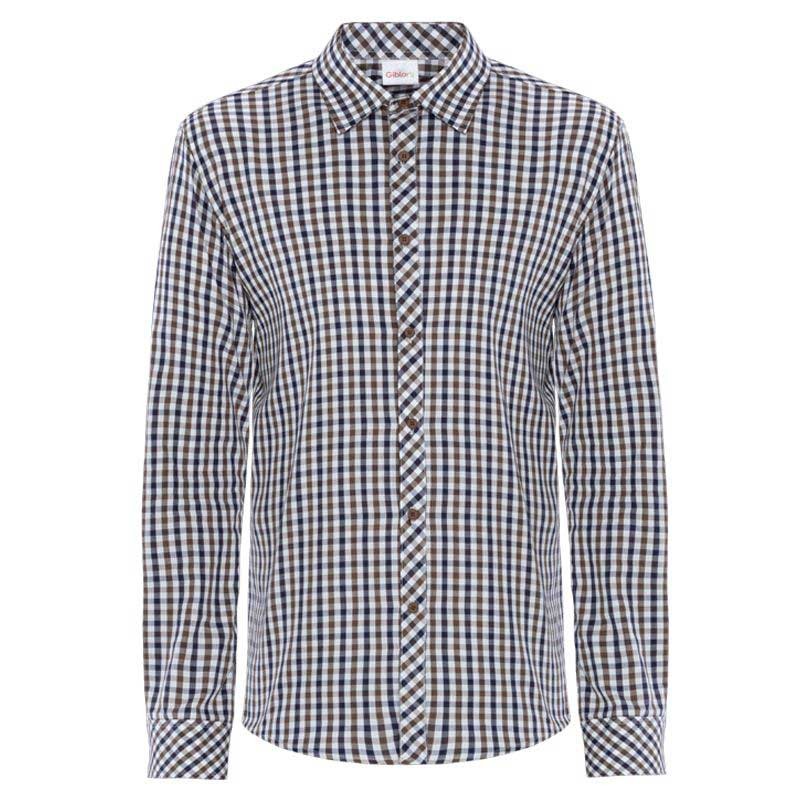 Camicia cameriere quadretti Giblors  in Camicie cameriere