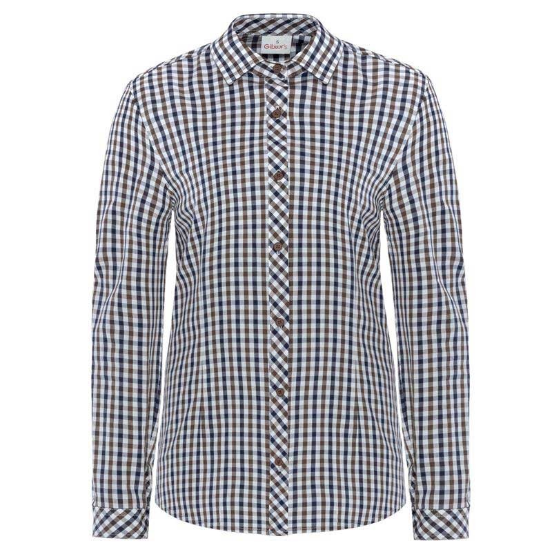 Camicia cameriere quadretti Giblors  in Camicie cameriere