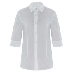 Camicia donna bianca manica 3/4 Giblors  in Camicie cameriere