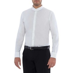 Camicia coreana bianca uomo | Abbigliamento camicie| Rausa srl