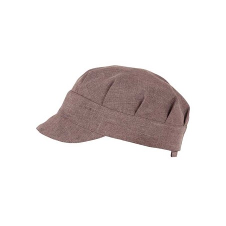 Berretto sala visiera marrone | Abbigliamento accessori | Rausa srl