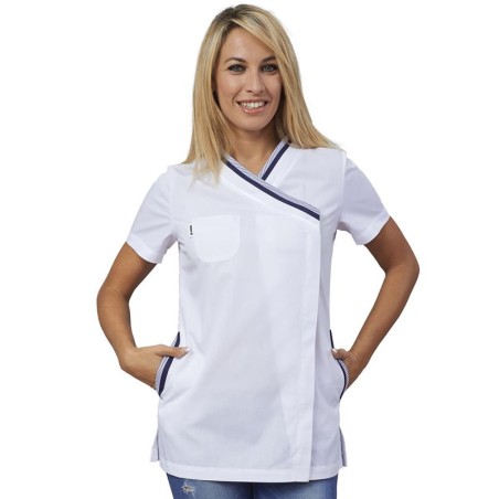 Casacca Coreana bianca | Abbigliamento camici | Rausa srl