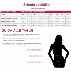 Giacca da lavoro rossa donna Pisa Giblors  in Abbigliamento