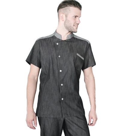 Giacca cuoco uomo jeans | Abbigliamento giacche uomo | Rausa