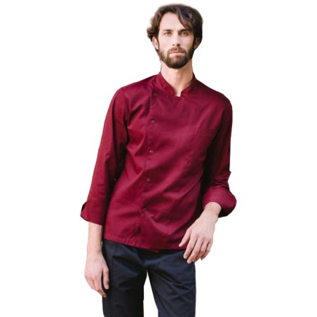 Giacca cuoco bordeaux cristian | Abbigliamento | Rausa srl