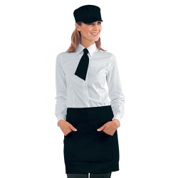 Grembiule unisex sala nero | Abbigliamento Isacco | Rausa srl