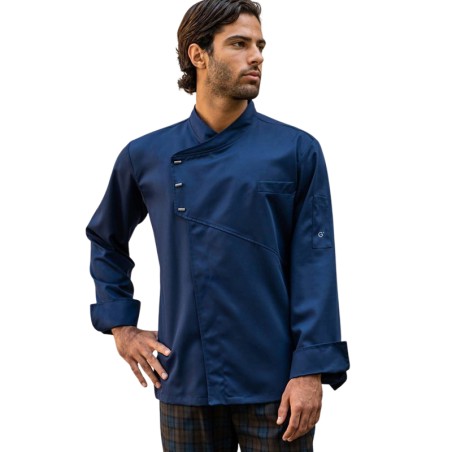 Giacca cuoco blu emanuel | Abbigliamento Giacca uomo | Rausa