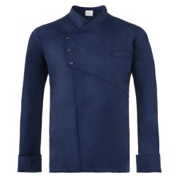 Giacca cuoco blu emanuel Giblors  in Giacca cuoco