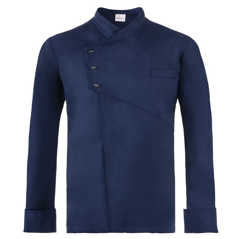 Giacca cuoco blu emanuel Giblors  in Giacca cuoco