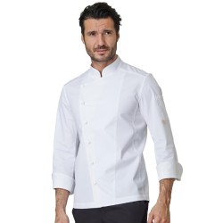 Giacca cuoco colore bianco manica lunga | Rausa srl