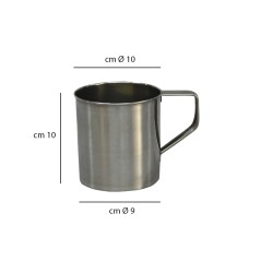 Bicchiere mug acciaio cocktail   in Bicchieri