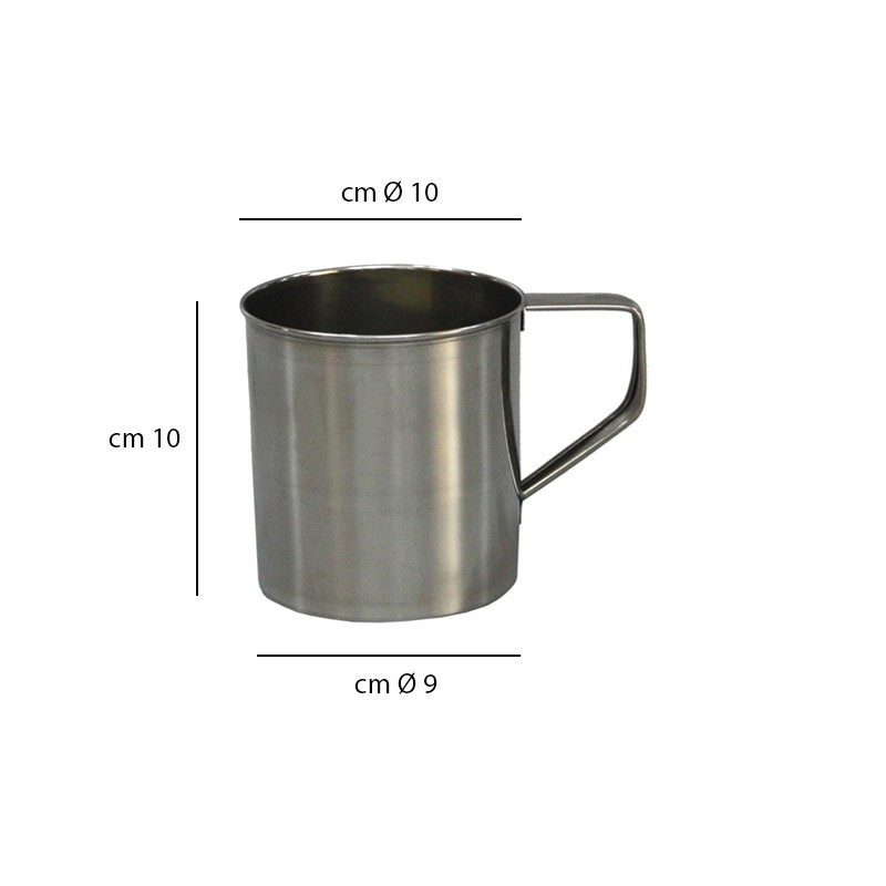 Bicchiere mug acciaio cocktail   in Bicchieri